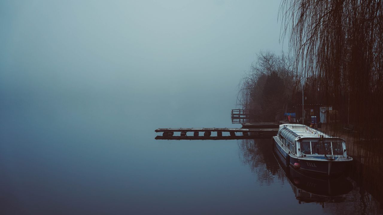 Dock at dusk